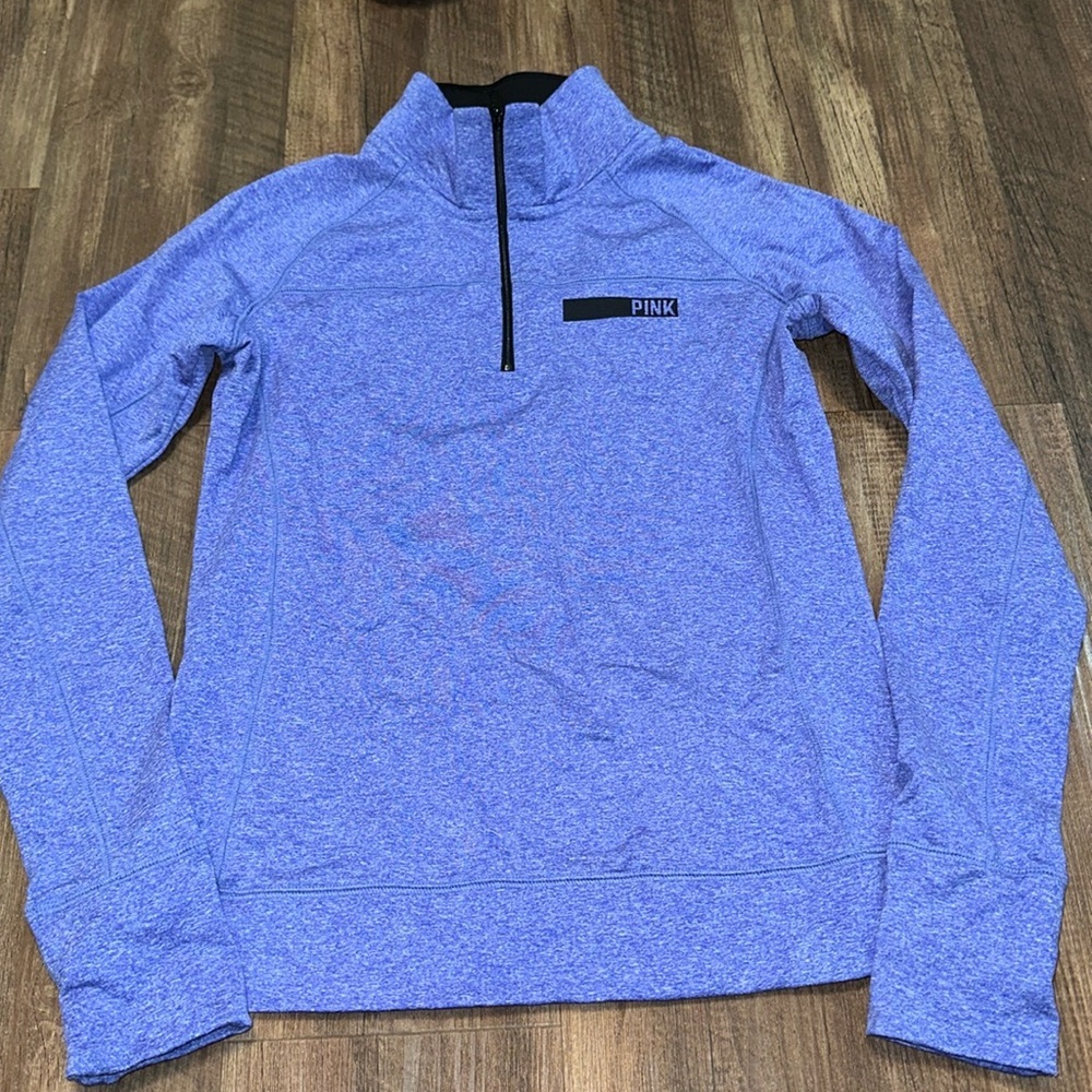 Victorias Secret PINK 1/4‎ Zip Pullover Medium EUC